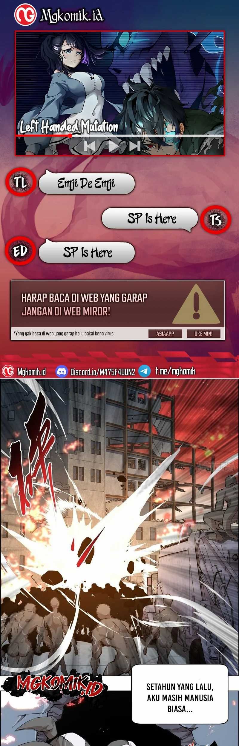 Baca Komik Left Handed Mutation Chapter 01 Gambar 1