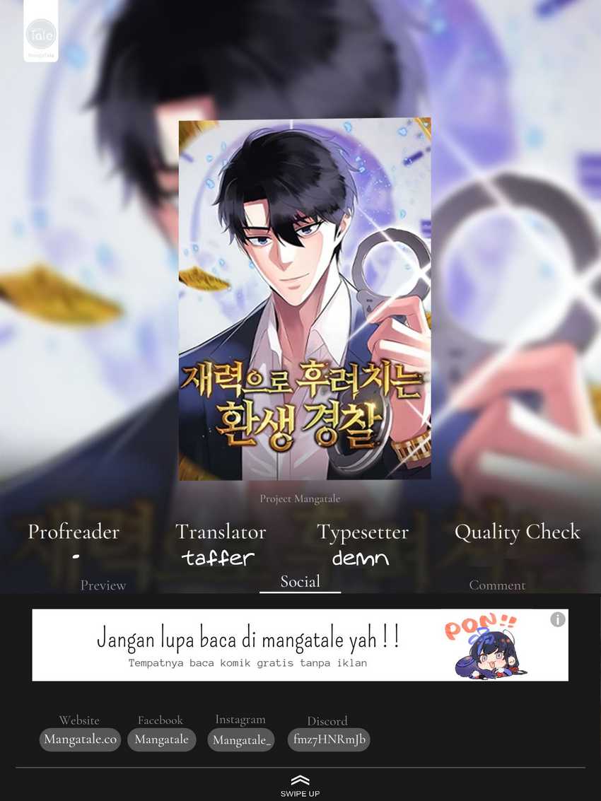 Baca Komik The Reincarnated Cop Who Strikes With Wealth Chapter 05 Gambar 1