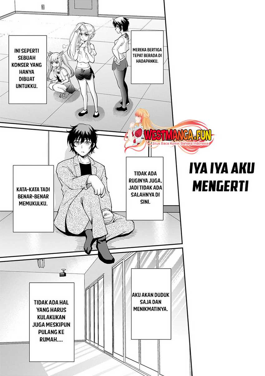 Isshou Hatarakitakunai Ore ga Classmate no Daininki Idol ni Natsukaretara Chapter 08 Gambar 18