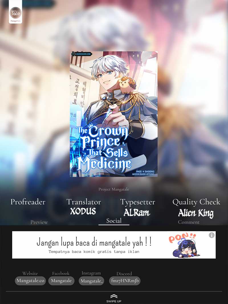 Baca Komik The Crown Prince That Sells Medicine Chapter 32 Gambar 1