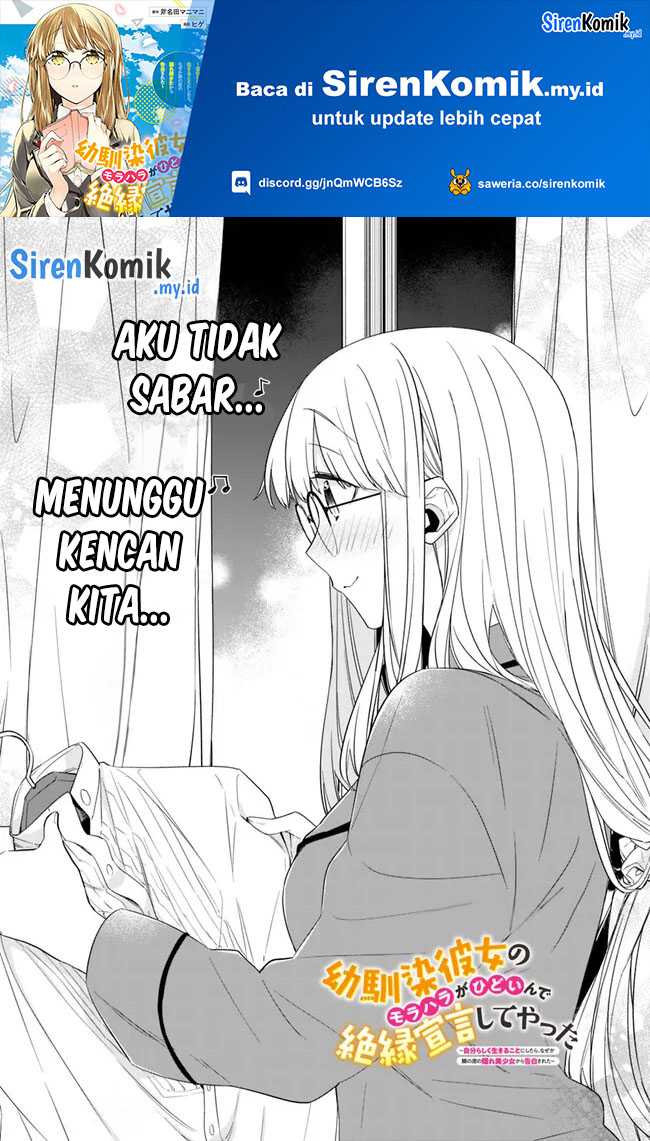 Baca Osananajimi Kanojo no Morahara ga Hidoin de Zetsuen Sengen shite Yatta Chapter 22.1 Gambar 2