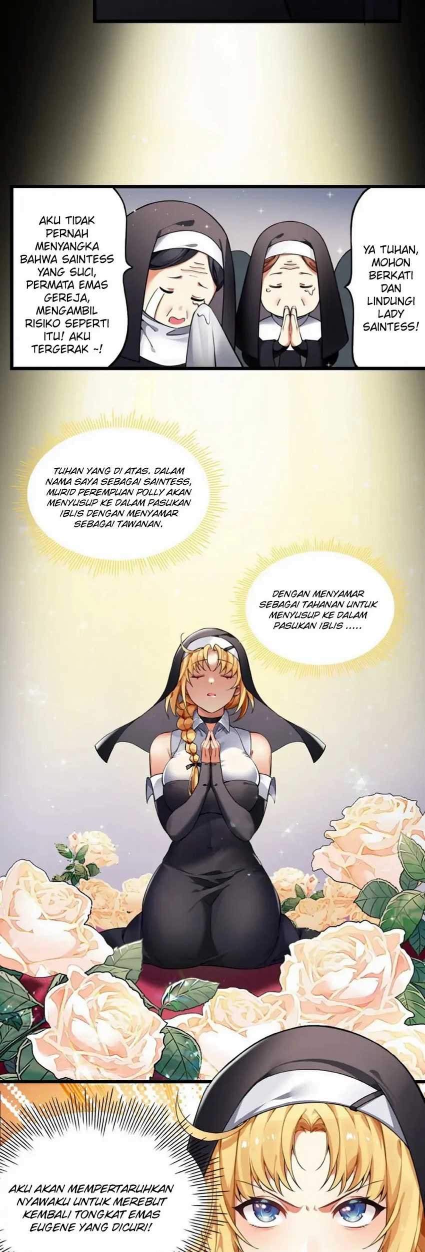 Miss Saintess. Please Stop Your Wild Imagination! Chapter 02 Gambar 5