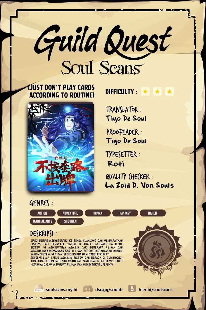 Baca Komik I Just Don’t Play the Card According to the Routine Chapter 217 Gambar 1