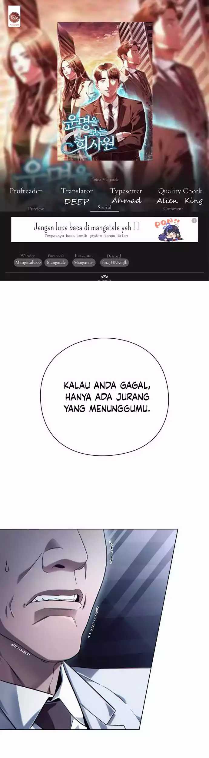 Baca Komik Office Worker Who Sees Fate Chapter 53 Gambar 1