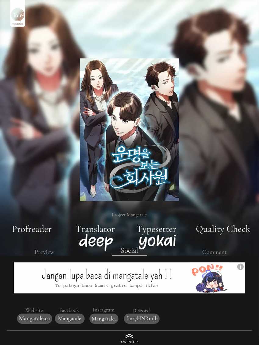 Baca Komik Office Worker Who Sees Fate Chapter 45 Gambar 1