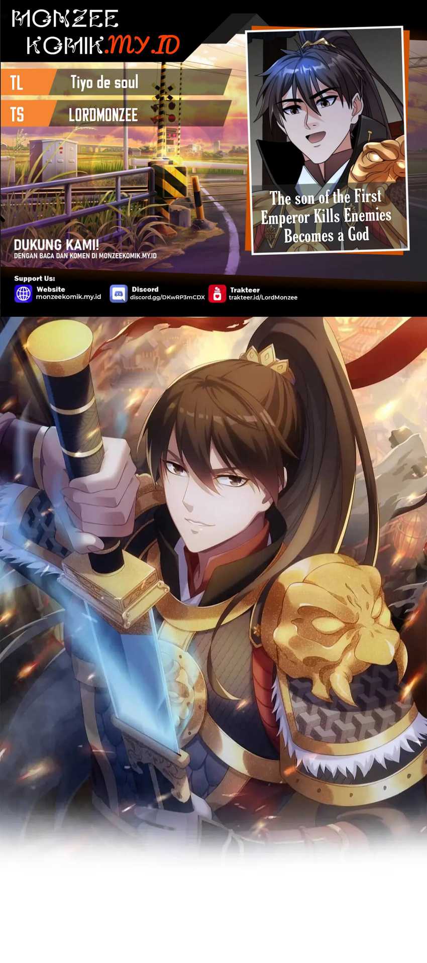 Baca Komik The Son Of The First Emperor Kills Enemies And Becomes A God Chapter 137 Gambar 1
