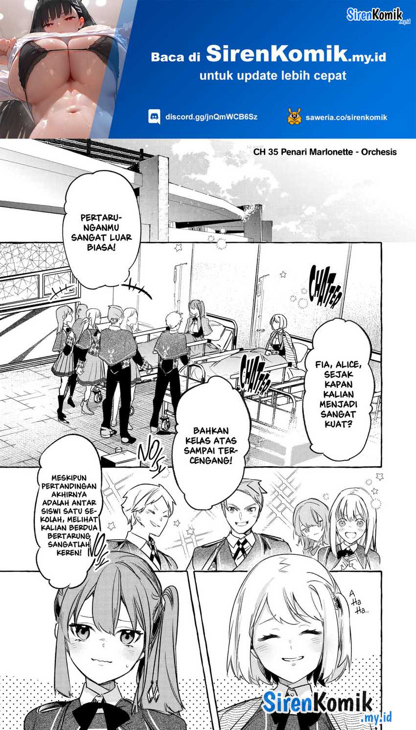 Baca Saikyou Mahoushi no Inton Keikaku: The Alternative Chapter 35 Gambar 2