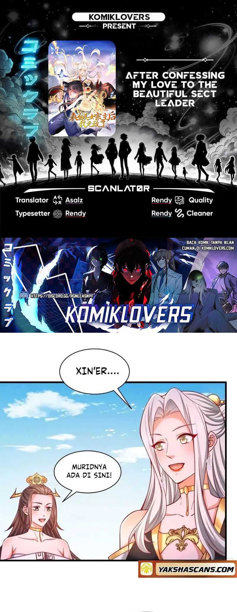 Baca Komik After Confessing My Love to the Beautiful Sect Leader, I Become Invincible? Chapter 09 Gambar 1