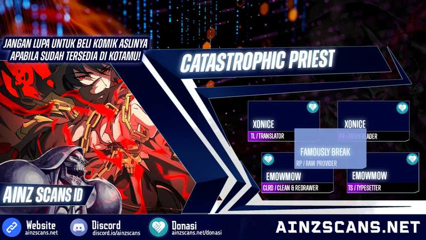 Baca Komik Catastrophic Priest Chapter 11 Gambar 1