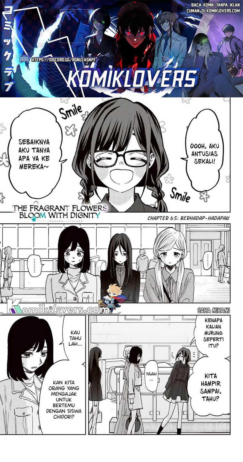 Baca Kaoru Hana wa Rin to Saku Chapter 65 Gambar 2