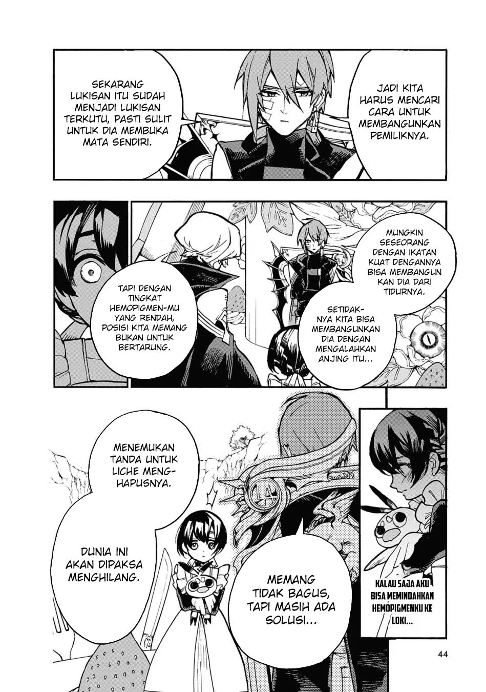 Majo no Kaigashuu Chapter 16 Gambar 45