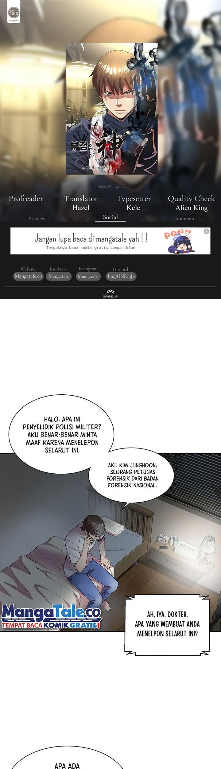 Baca Komik God of Autopsy Chapter 18 Gambar 1