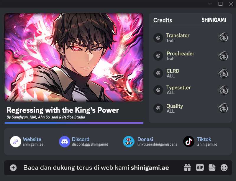 Baca Komik Regressing With The King’s Power Chapter 41 Gambar 1