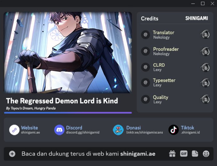 Baca Komik The Regressed Demon Lord Is Kind Chapter 16 Gambar 1