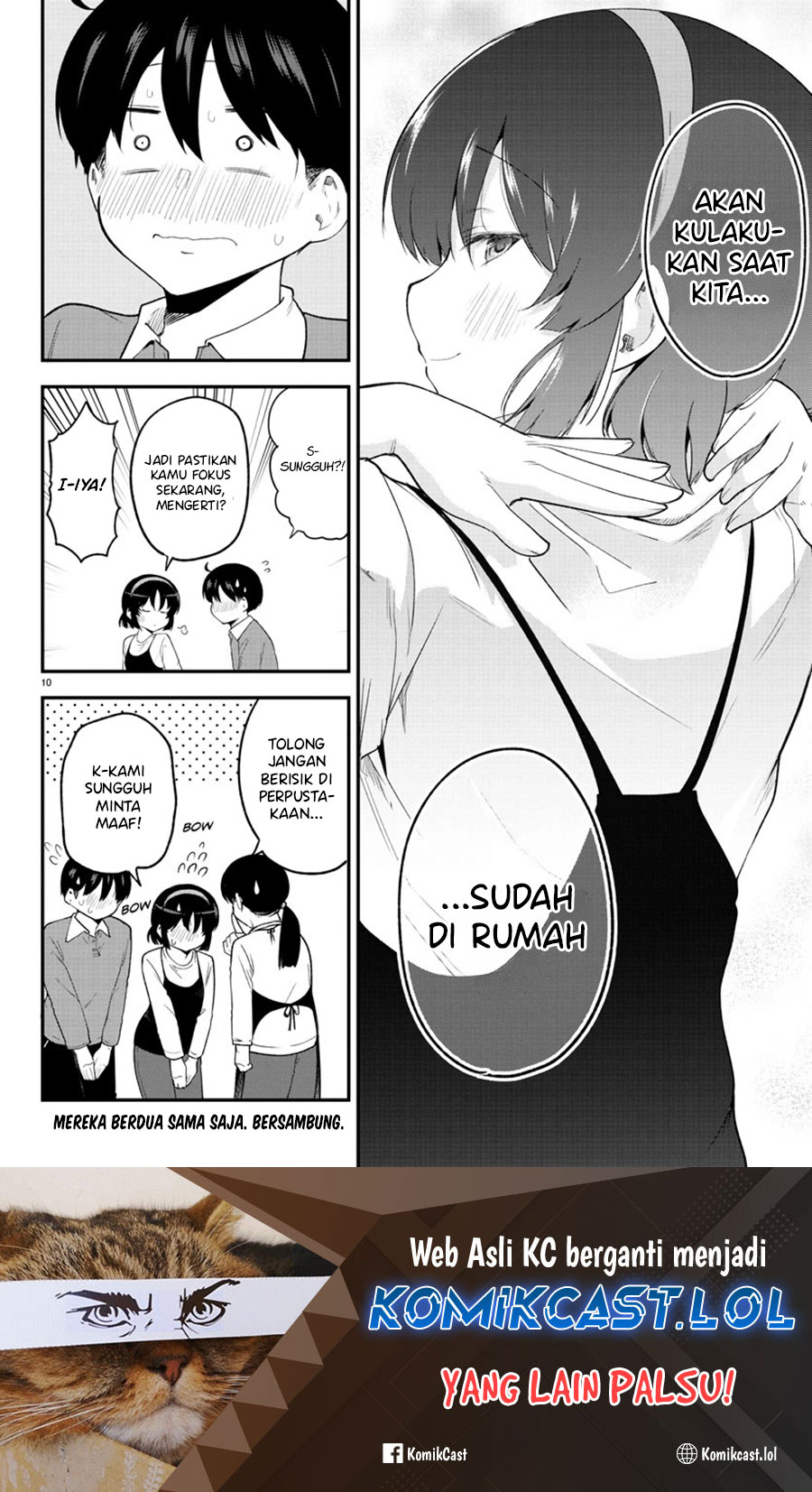 Meika-san Can’t Conceal Her Emotions Chapter 134 Gambar 11