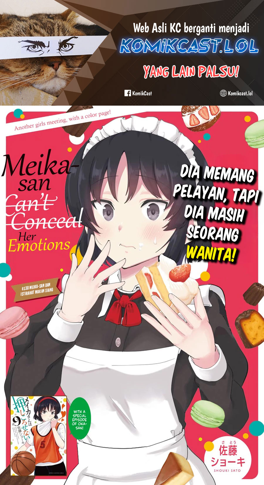 Baca Meika-san Can’t Conceal Her Emotions Chapter 130 Gambar 2