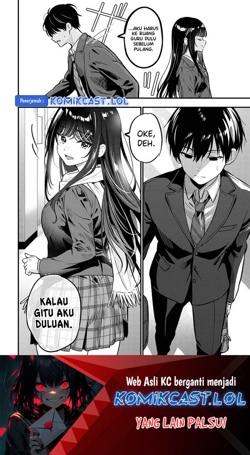 Kanojo ni Uwaki Sareteita Ore ga Koakuma na Kouhai ni Natsukarete Imasu Chapter 21 Gambar 34