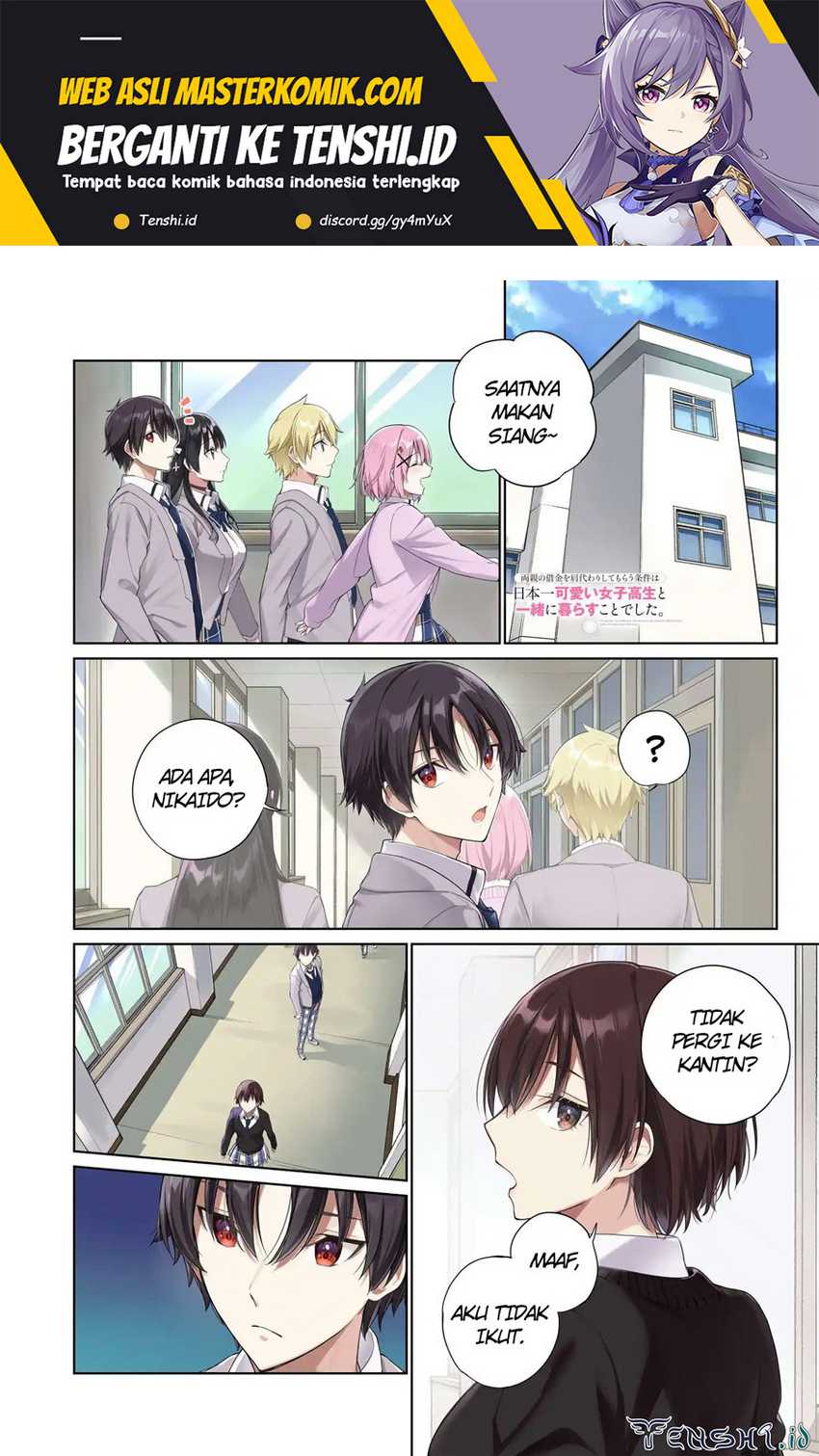 Baca Ryoushin no Shakkin wo Katagawari Shite Morau Jouken wa Nihon’ichi Kawaii Joshikousei to Issho ni Kurasu Koto Deshita Chapter 22 Gambar 2