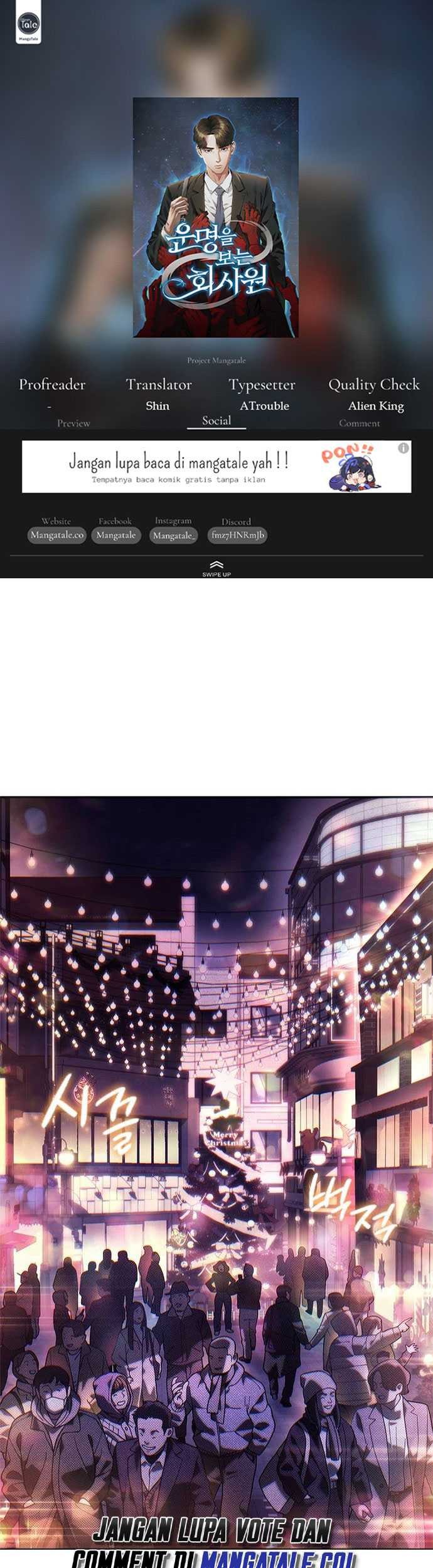 Baca Komik Office Worker Who Sees Fate Chapter 72 Gambar 1