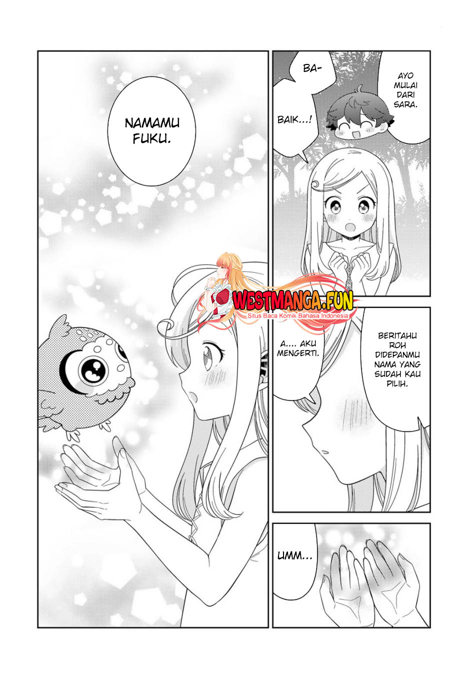 Seirei-tachi no Rakuen to Risou no Isekai Seikatsu Chapter 59 Gambar 10