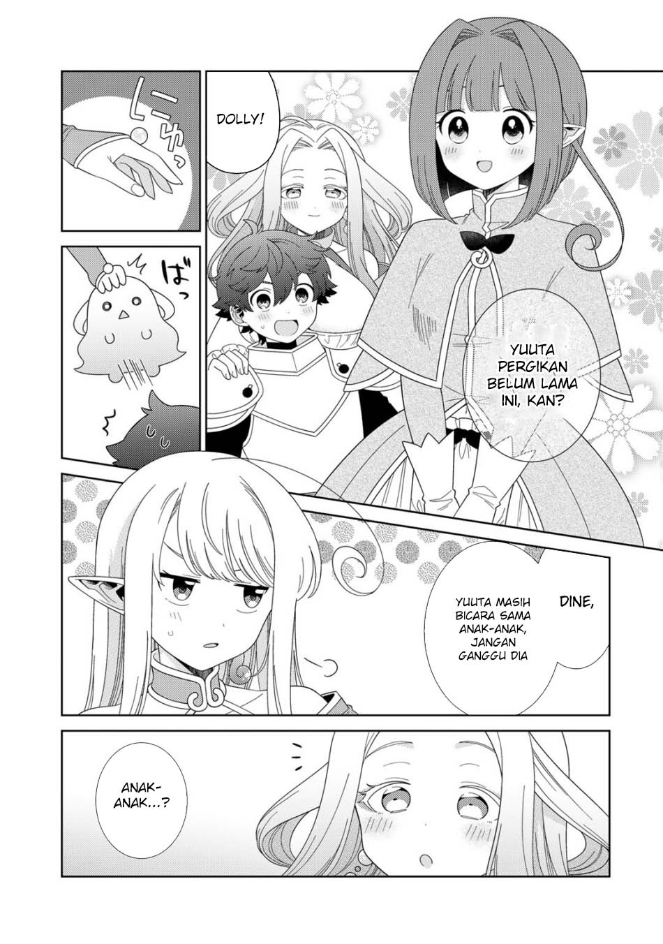 Seirei-tachi no Rakuen to Risou no Isekai Seikatsu Chapter 59 Gambar 22