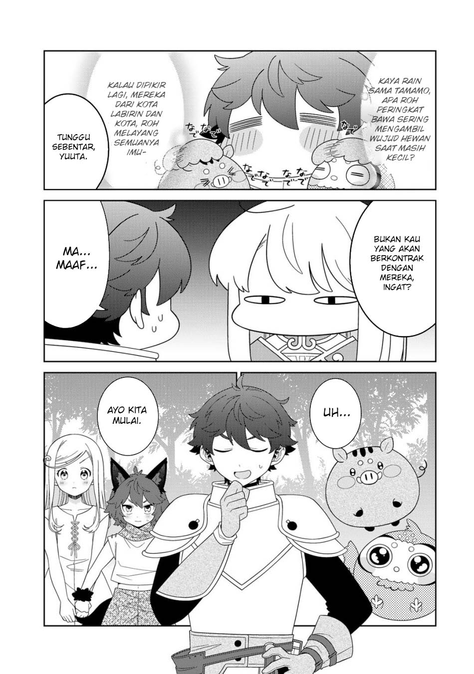 Seirei-tachi no Rakuen to Risou no Isekai Seikatsu Chapter 59 Gambar 5