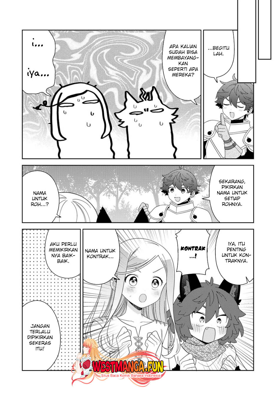 Seirei-tachi no Rakuen to Risou no Isekai Seikatsu Chapter 59 Gambar 8