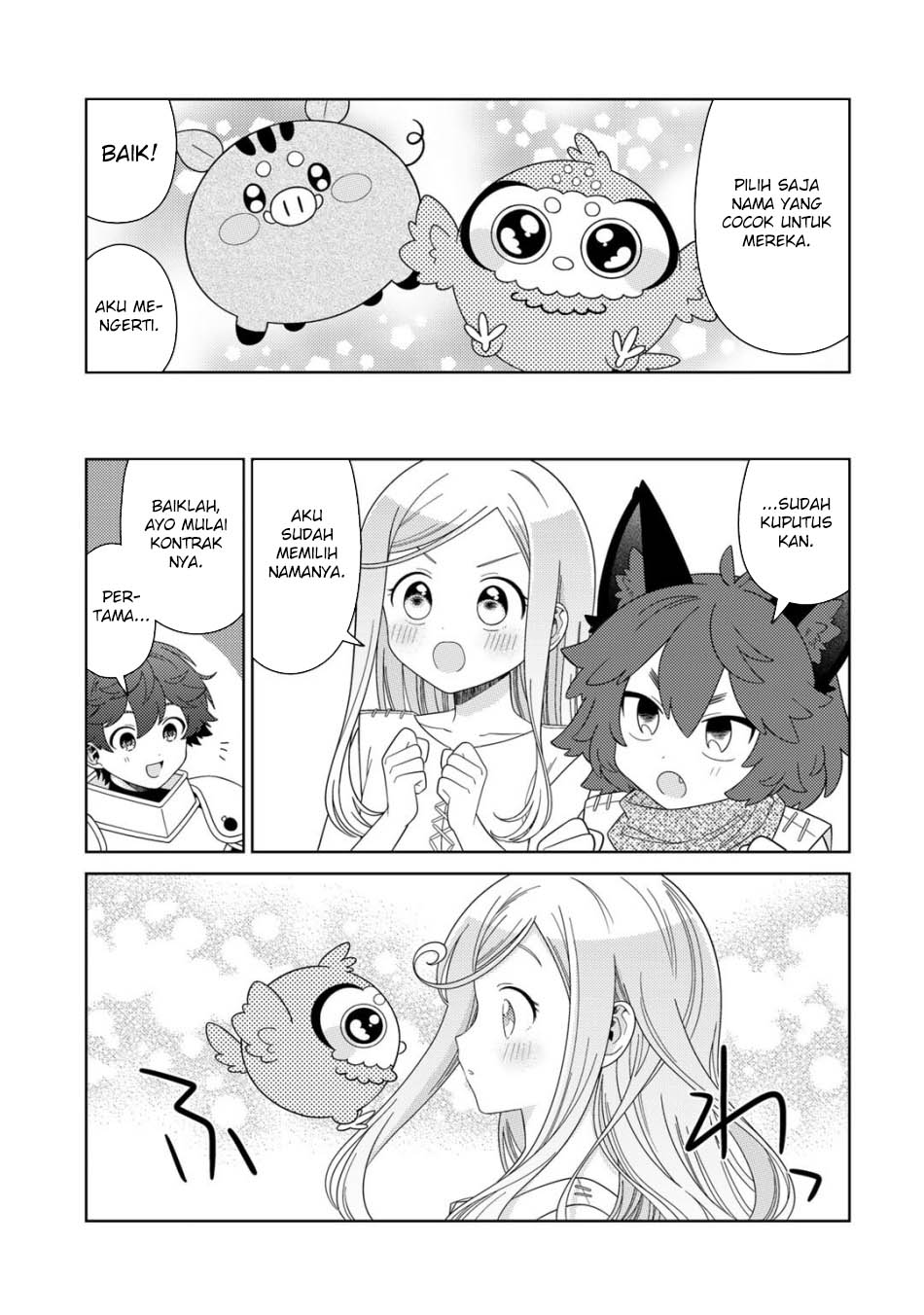 Seirei-tachi no Rakuen to Risou no Isekai Seikatsu Chapter 59 Gambar 9