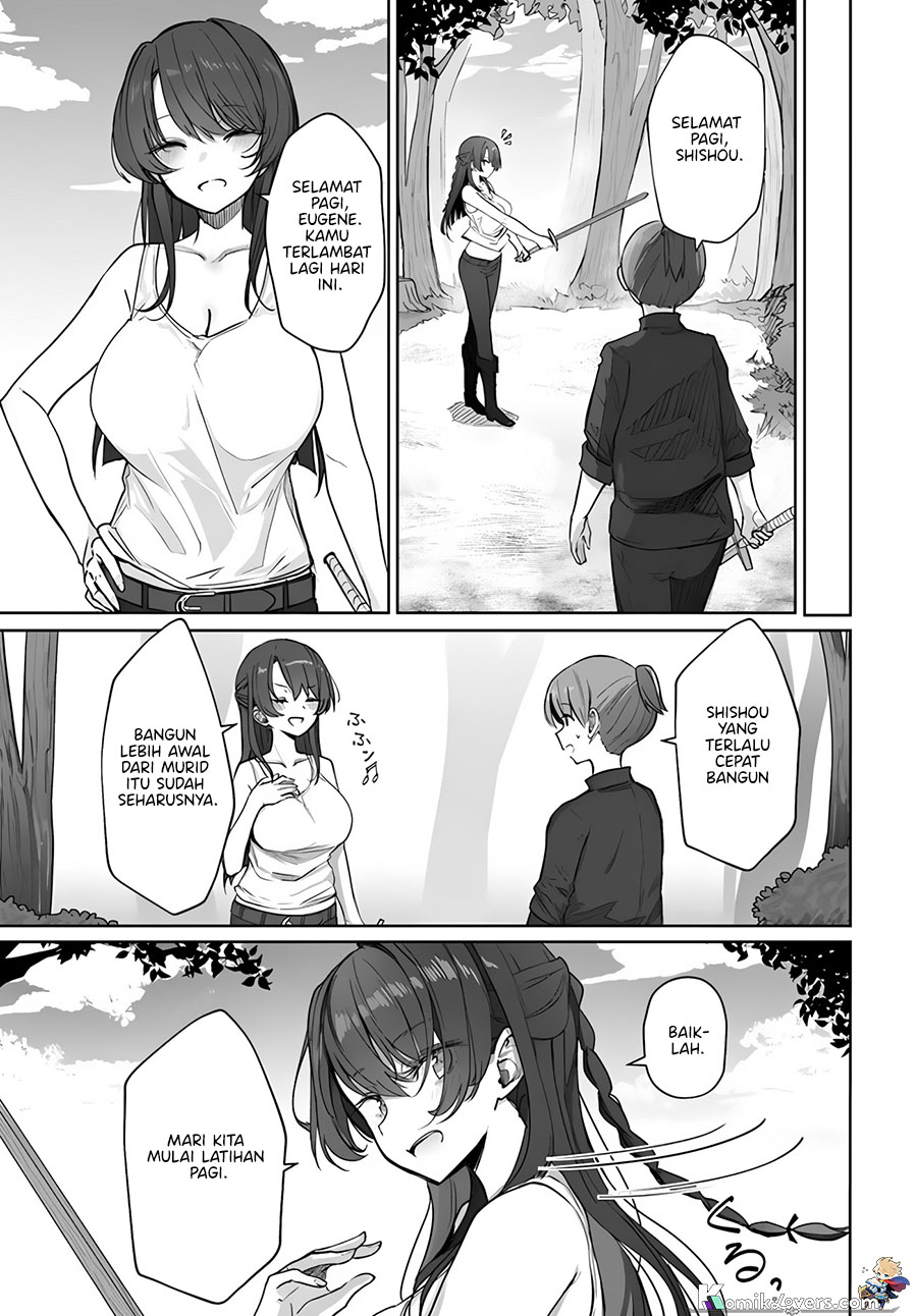 Doukyo Shiteiru Kensei no Onna Shishou ga Kawaisugite Mainichi Shiawase Desu Chapter 02 Gambar 4
