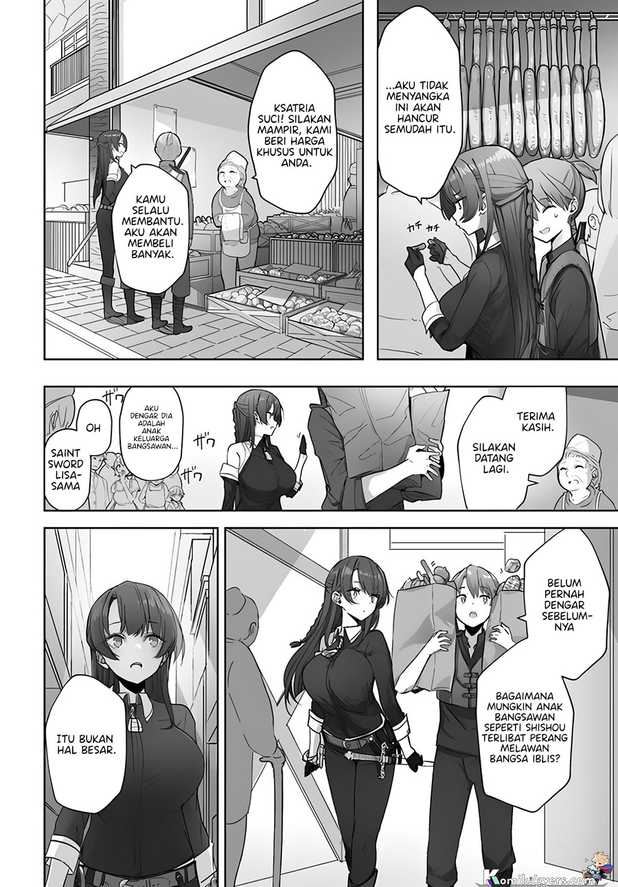 Doukyo Shiteiru Kensei no Onna Shishou ga Kawaisugite Mainichi Shiawase Desu Chapter 01 Gambar 14