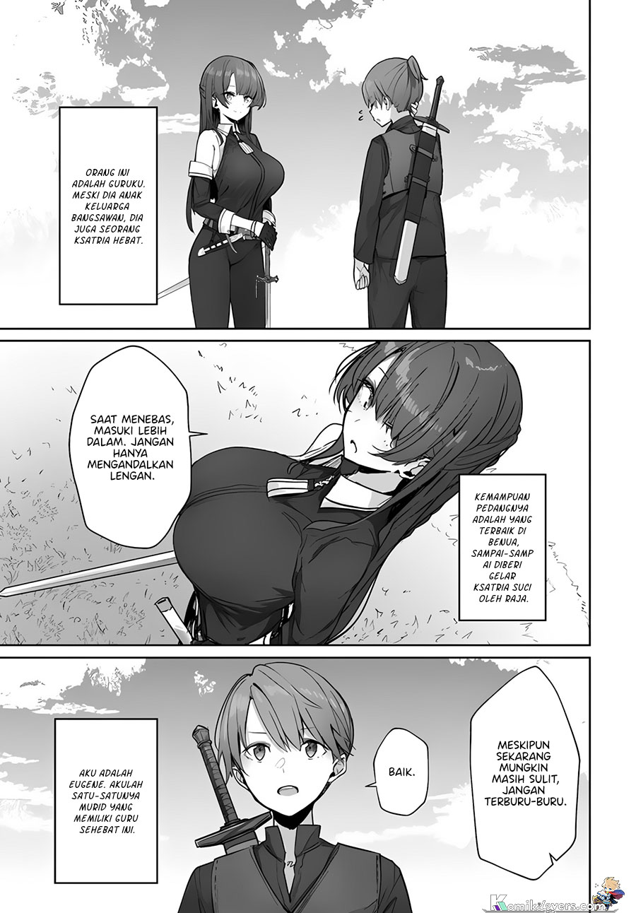Doukyo Shiteiru Kensei no Onna Shishou ga Kawaisugite Mainichi Shiawase Desu Chapter 01 Gambar 9