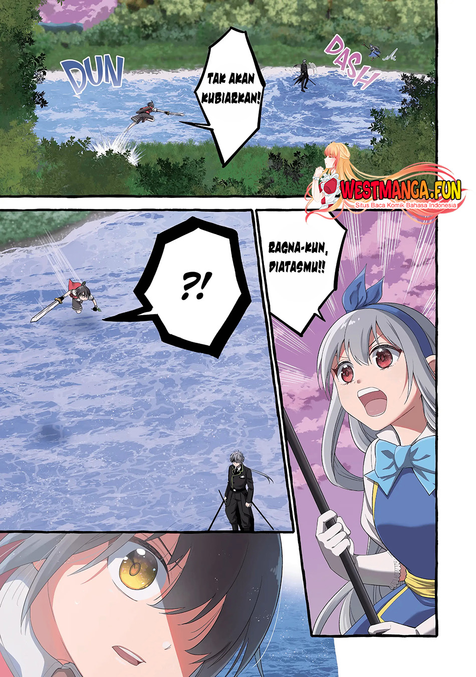 Baca Saikyou Ken Hijiri No Mahou Shugyou: Level 99 No Status O Tamotta Mama Level 1 Kara Yarinaosu Chapter 13.1 Gambar 2