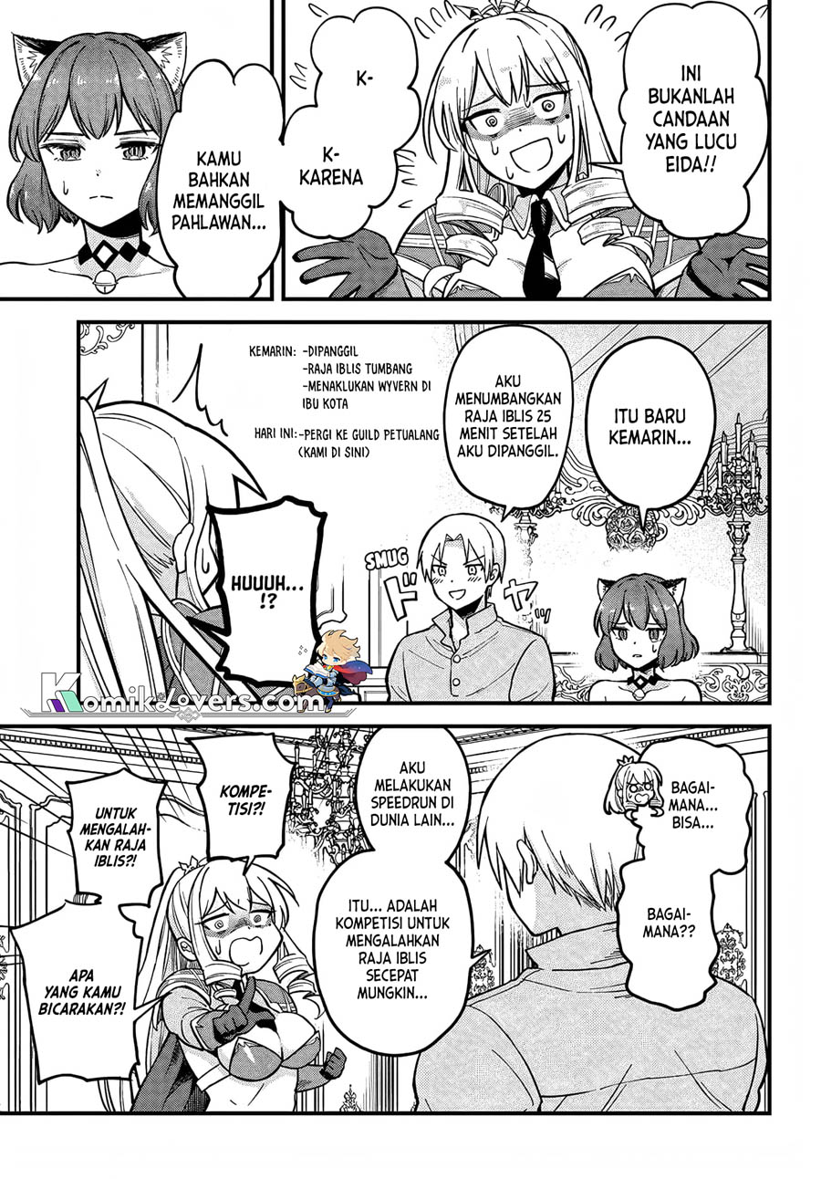 RTA Sousha wa Game Sekai kara Kaerenai Chapter 04 Gambar 20