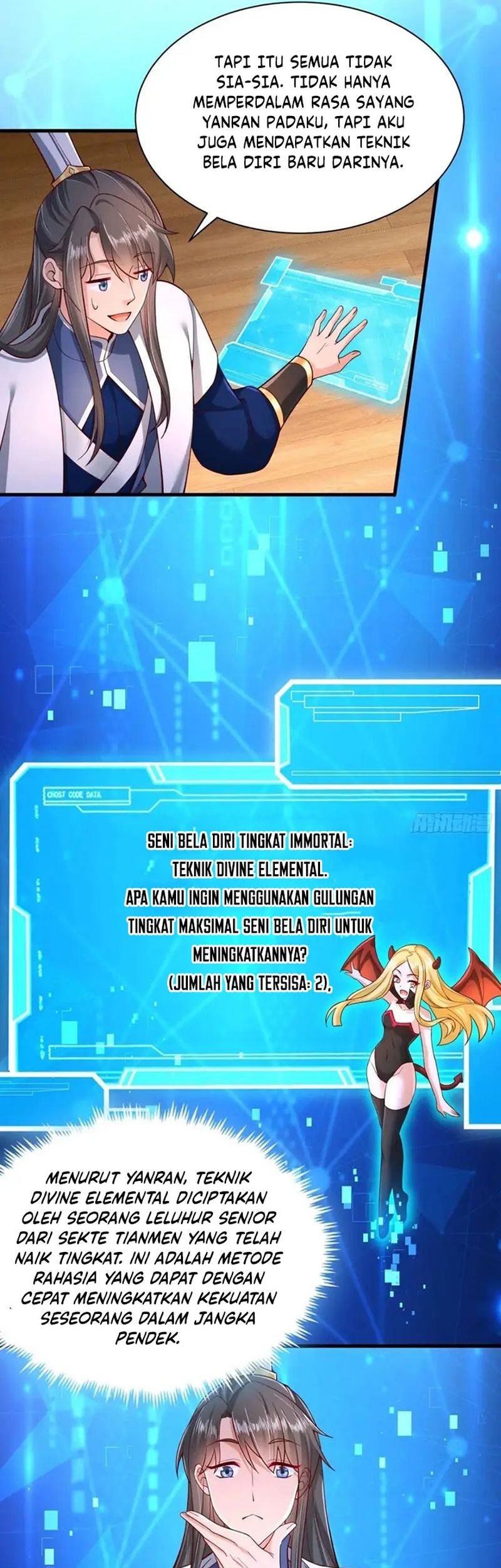 After Confessing My Love to the Beautiful Sect Leader, I Become Invincible? Chapter 14 Gambar 9