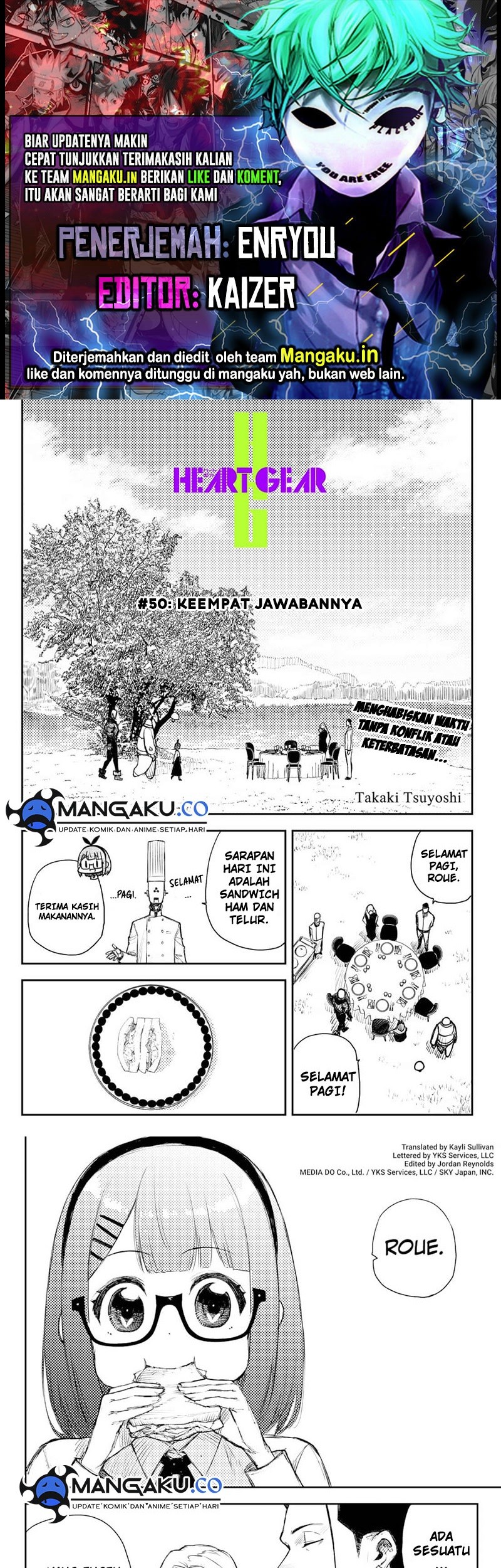 Baca Komik Heart Gear Chapter 50 Gambar 1