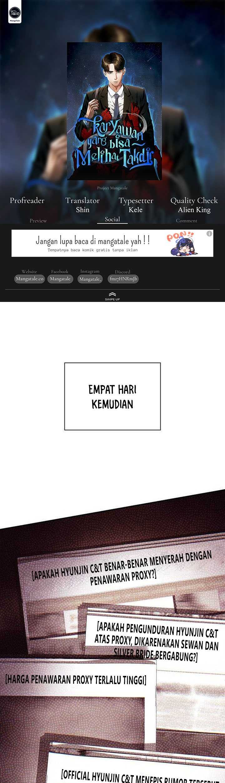 Baca Komik Office Worker Who Sees Fate Chapter 74 Gambar 1