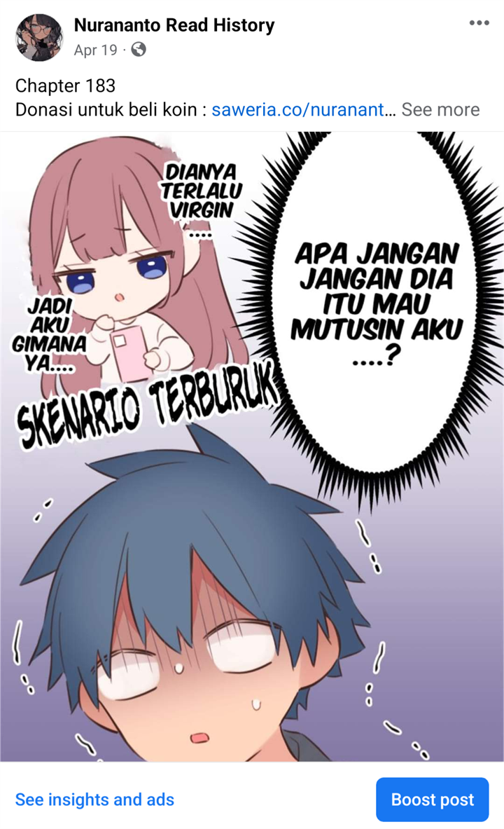Waka-chan Is Flirty Again Chapter 182 Gambar 10