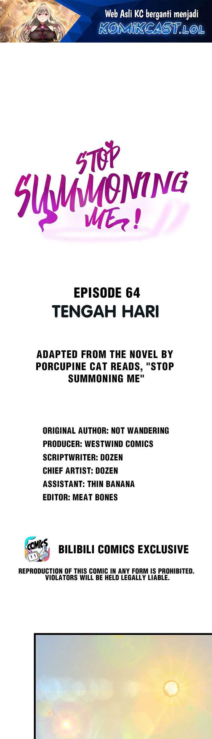 Baca  Please Stop Summoning Me! Chapter 64 Gambar 2