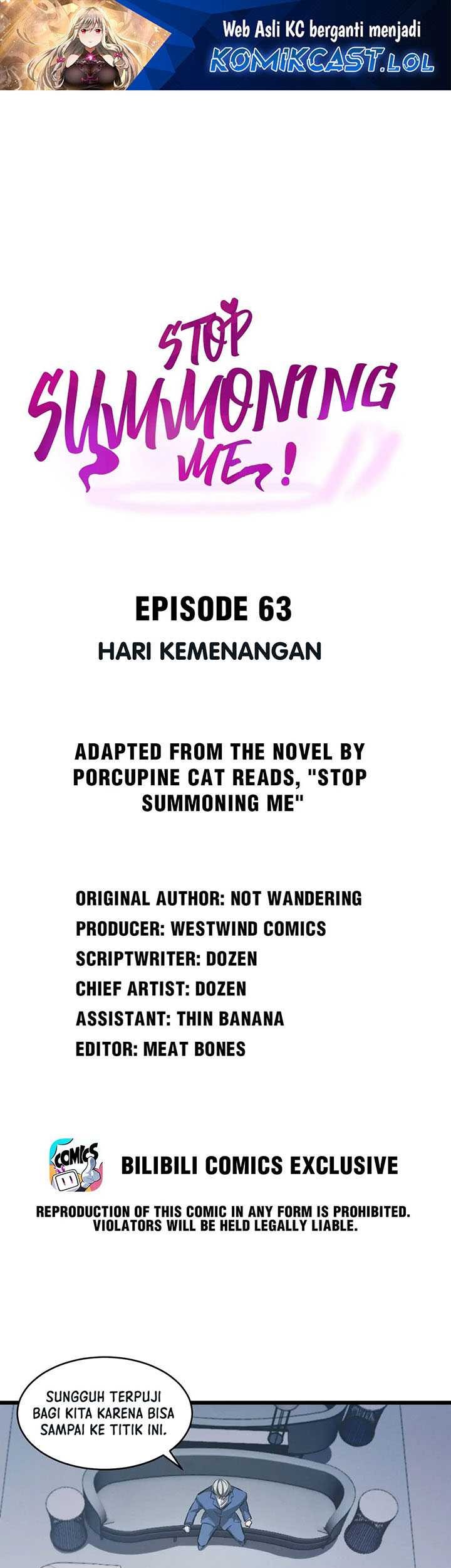 Baca  Please Stop Summoning Me! Chapter 63 Gambar 2