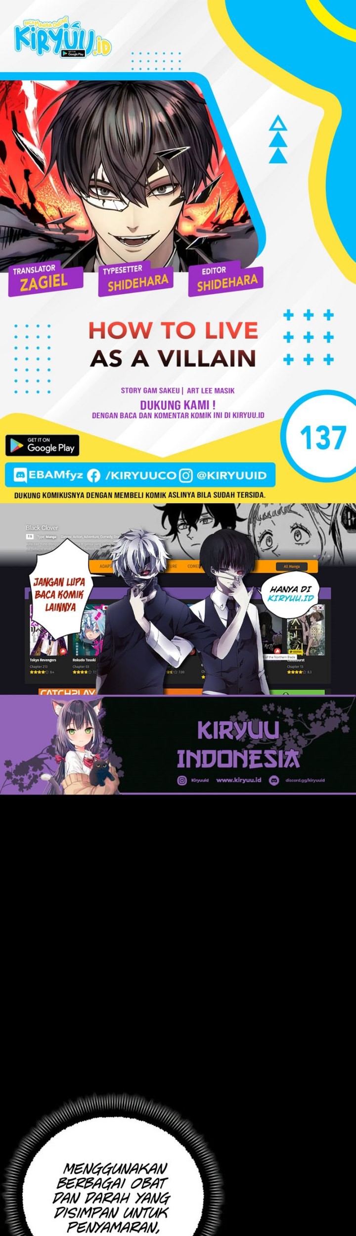 Baca Komik How to Live as a Villain Chapter 137 Gambar 1