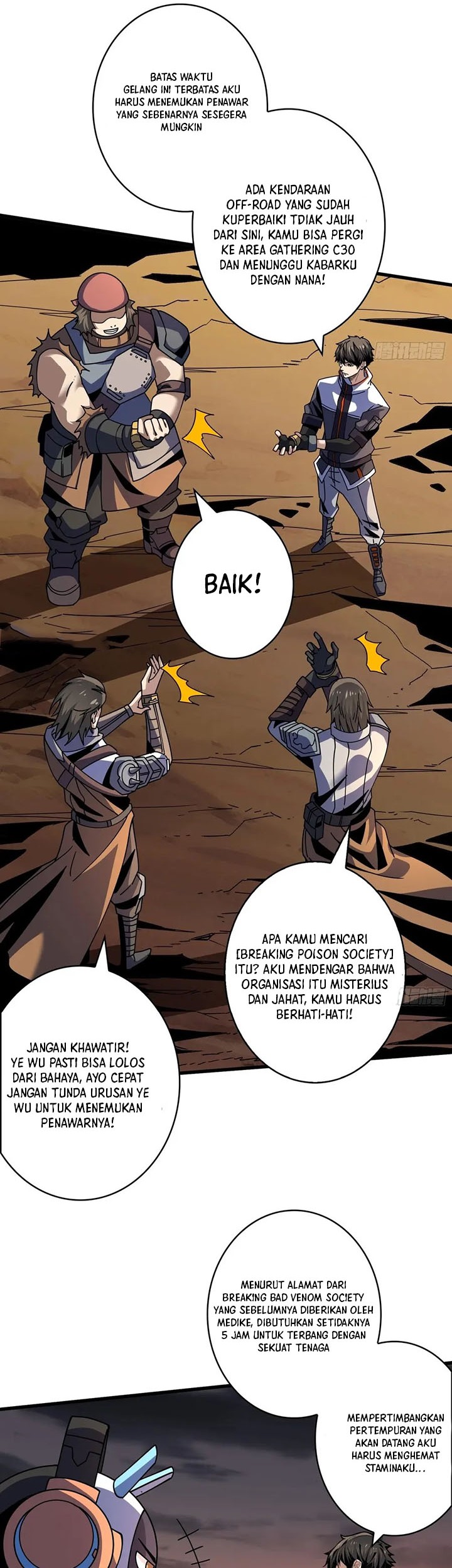 King Account At The Start Chapter 232 Gambar 11