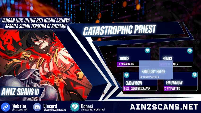 Baca Komik Catastrophic Priest Chapter 12 Gambar 1