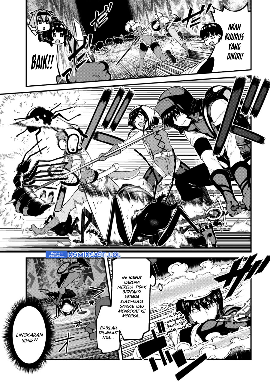 Isekai Meikyuu de Harem wo Chapter 75 Gambar 10