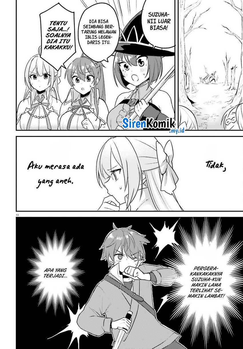 Imouto ga Onna Kishi Gakuen ni Nyuugaku Shitara Naze ka Kyuukoku no Eiyuu ni narimashita. Boku ga. Chapter 04 Gambar 19