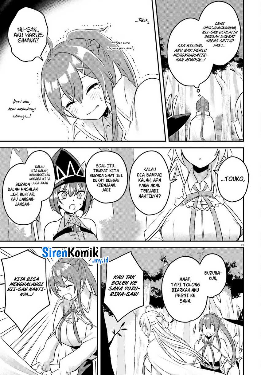 Imouto ga Onna Kishi Gakuen ni Nyuugaku Shitara Naze ka Kyuukoku no Eiyuu ni narimashita. Boku ga. Chapter 04 Gambar 24