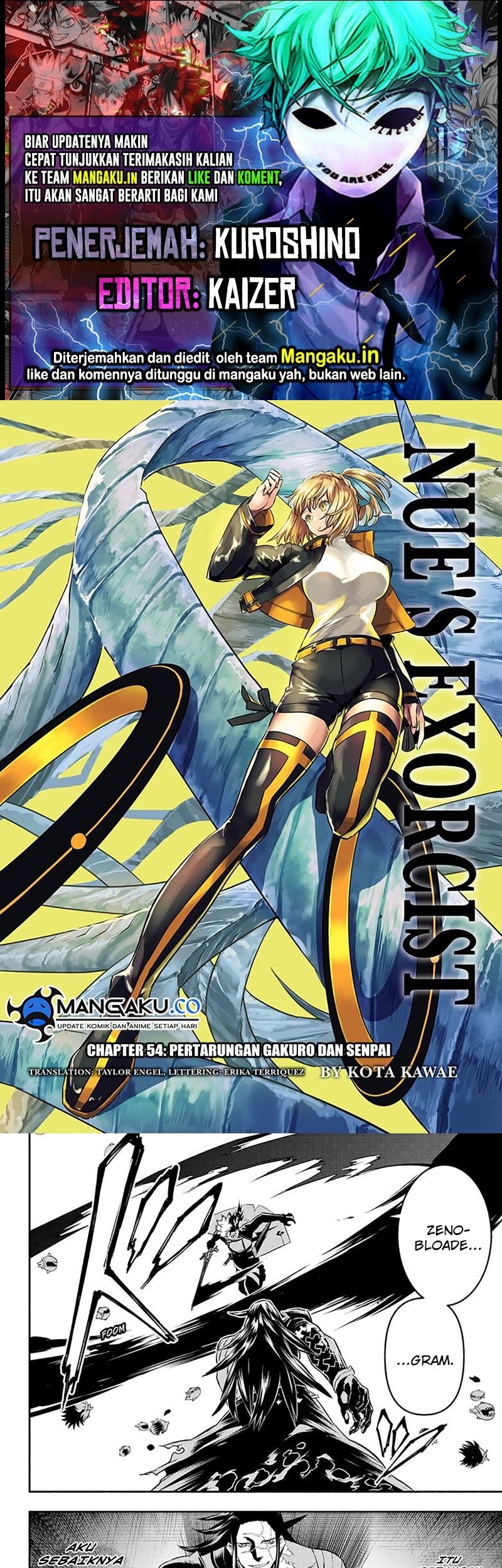 Baca Komik Nue’s Exorcist Chapter 54 Gambar 1