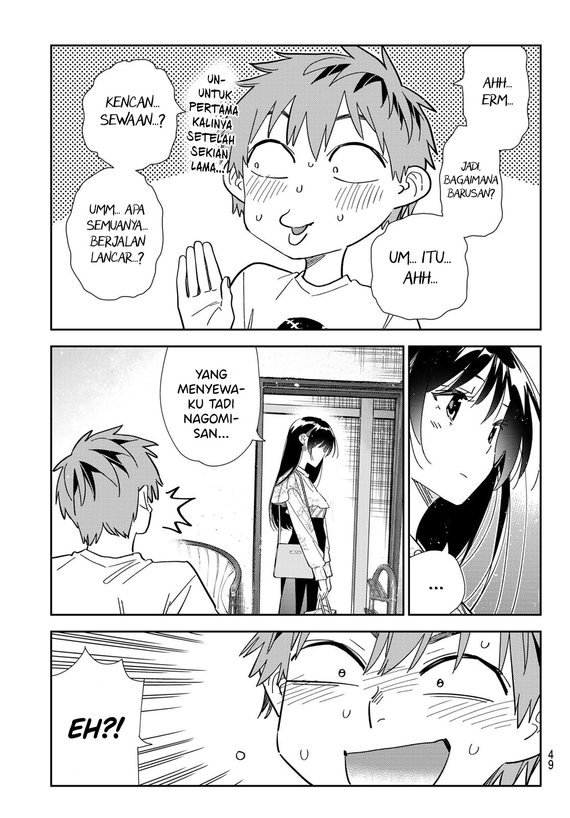 Kanojo Okarishimasu Chapter 309 Gambar 14