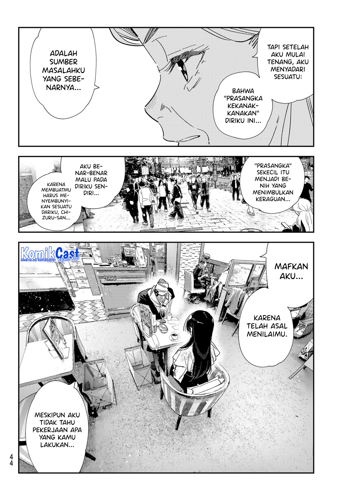 Kanojo Okarishimasu Chapter 309 Gambar 9