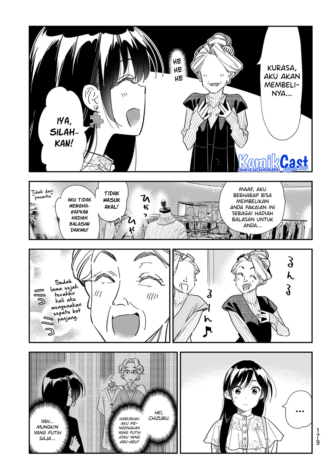 Kanojo Okarishimasu Chapter 308 Gambar 16