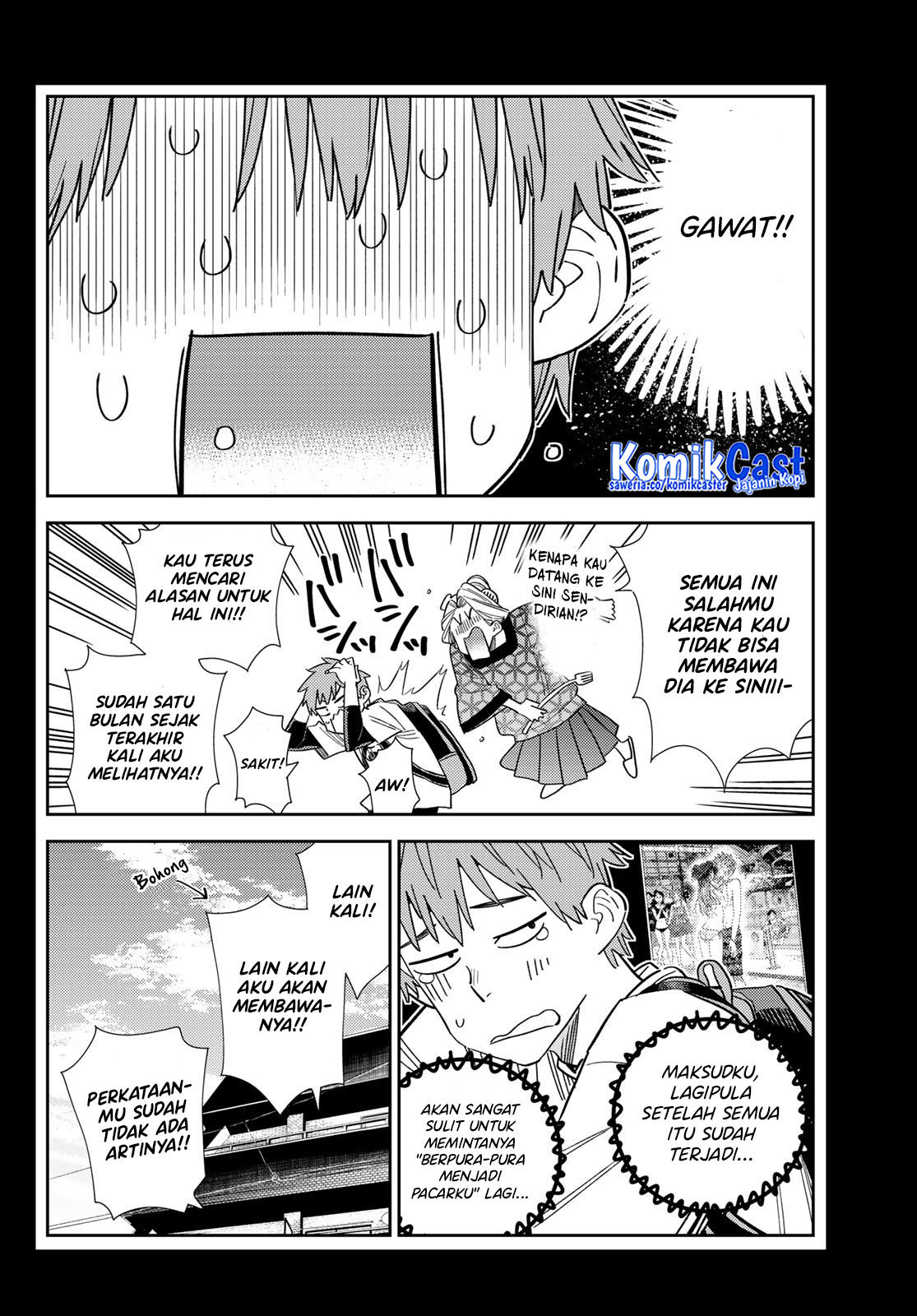 Kanojo Okarishimasu Chapter 308 Gambar 3